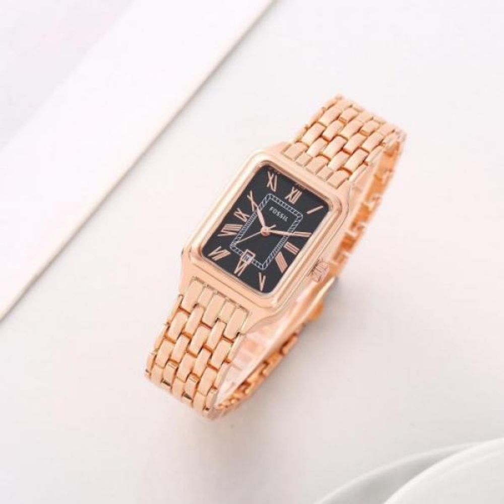 FOSIL RAQUEL ROSE BLACK LADY 183