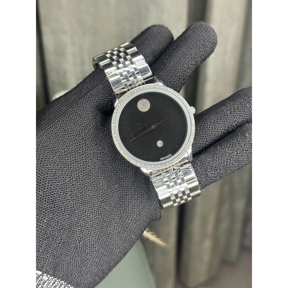 Movado Museum Black Premium Watch