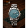 Seiko Galaxy Oyster Perpetual Date Just Silver Blue Dial