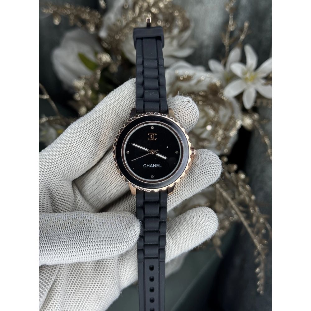 Chanel Paris Copper Black Premium Ladies Watch