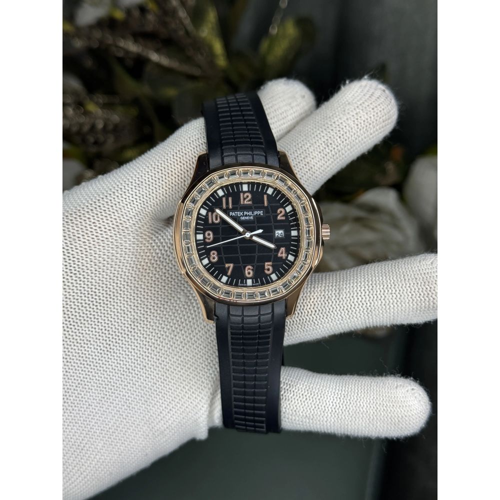 Patek Aquanaut Copper Black Diamond Premium Watch