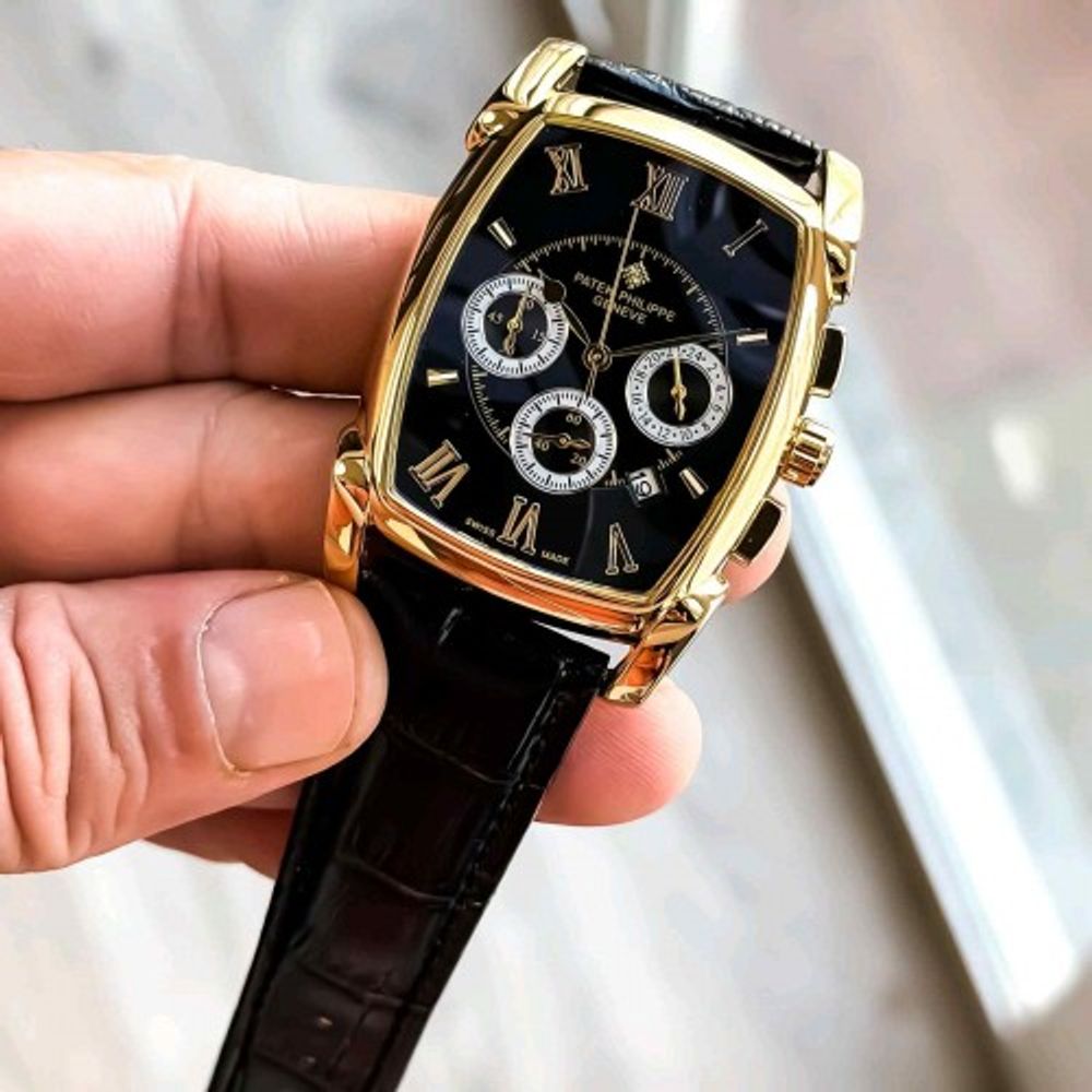 Patee_k Philippe Gold Black