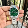 Tisot Gentleman Powermatic 80 Silicium Silver Green Dial