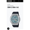 Casio G shock GM 2100 Silver Tiffany