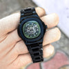 PATEK_PHILLIPPE MENS BLACK GREEN AUTOMATIC WATCH