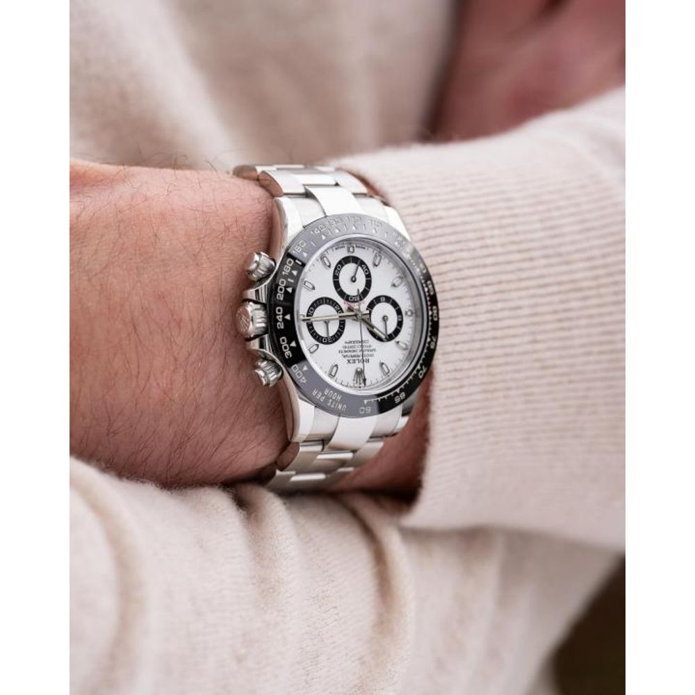 Rolee_x Oyster Perpetual Daytona Chosmograph Silver-White Panda