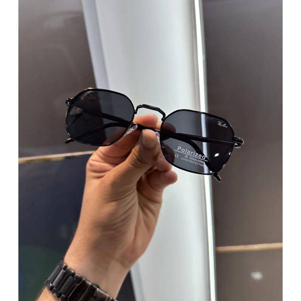 RayBan All Black Metal Premium Shades 2821