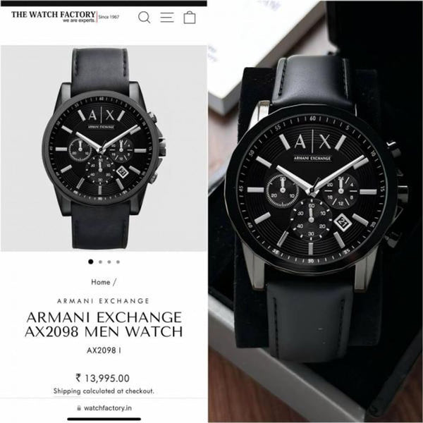 ARRWA% NI EXCHANGE GUNMETAL LEATHER 1140