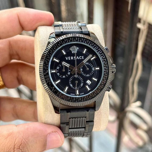 Versace Greca Action Chronograph Full Black