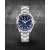 Omegg_a Seamaster Planet Ocean 600M silver blue and red