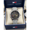 Tommy Hilfigar Automatic B Grey Silicon Belt AT145