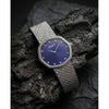 Seiko Slim Unisex Silver Blue