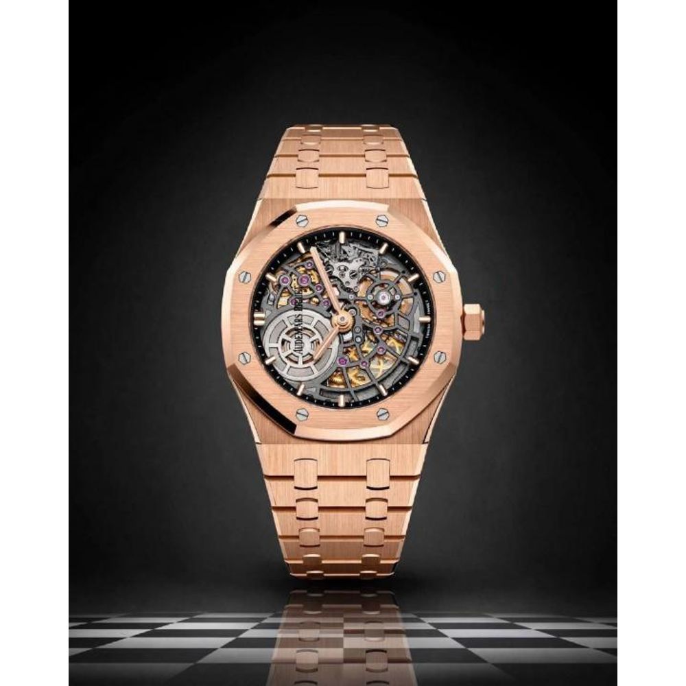 Audemar Piguet Royal Oak Jumbo Extra-Thin Openworked copper