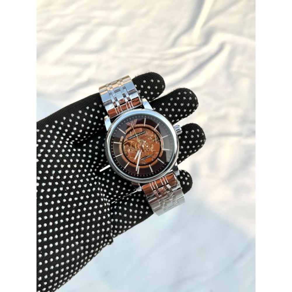 Emporio Arrwa%_ni Skeleton Automatic
