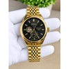 Seiko Presage Automatic Gold Black Dial AT499