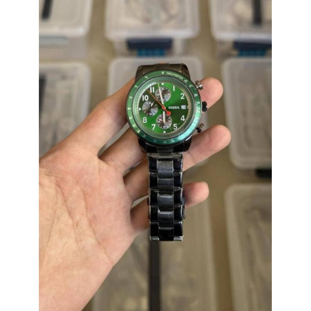 Fossi Tourer Chronograph Black Green