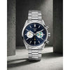 TAG Heuuer Carrera Chronograph silver blue