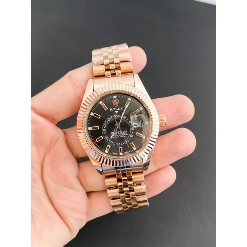 ROLE EX SKY DWELLER SWISS MOVEMENT WORKING LIKE AUTO 562