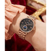 Fossii_l Jacqueline Sun Moon Multifunction Rose Gold Black