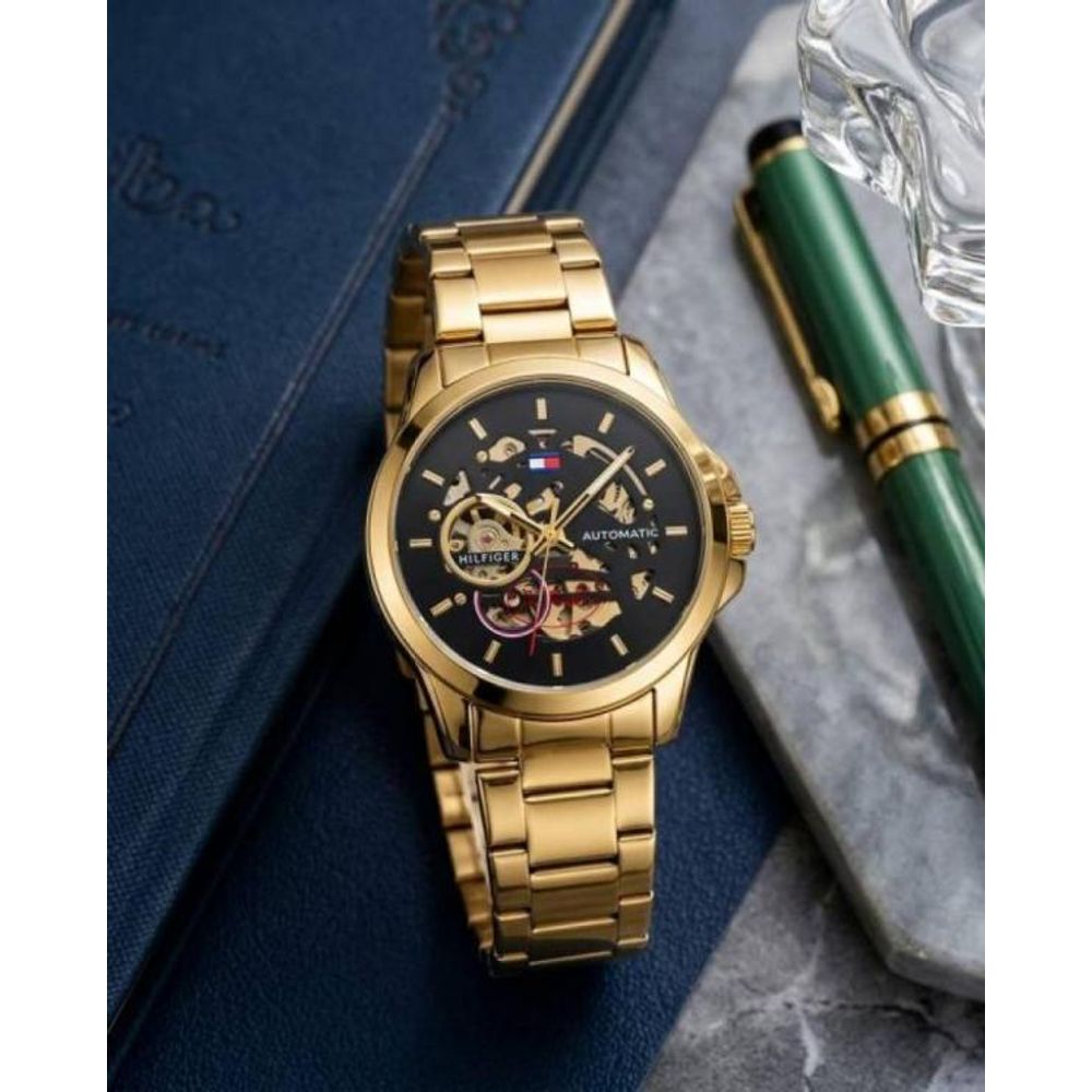 TUMMY HILFIGE SKELETON AUTOMATIC 682