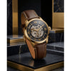 Fosil Townsman brown gold black Automatic