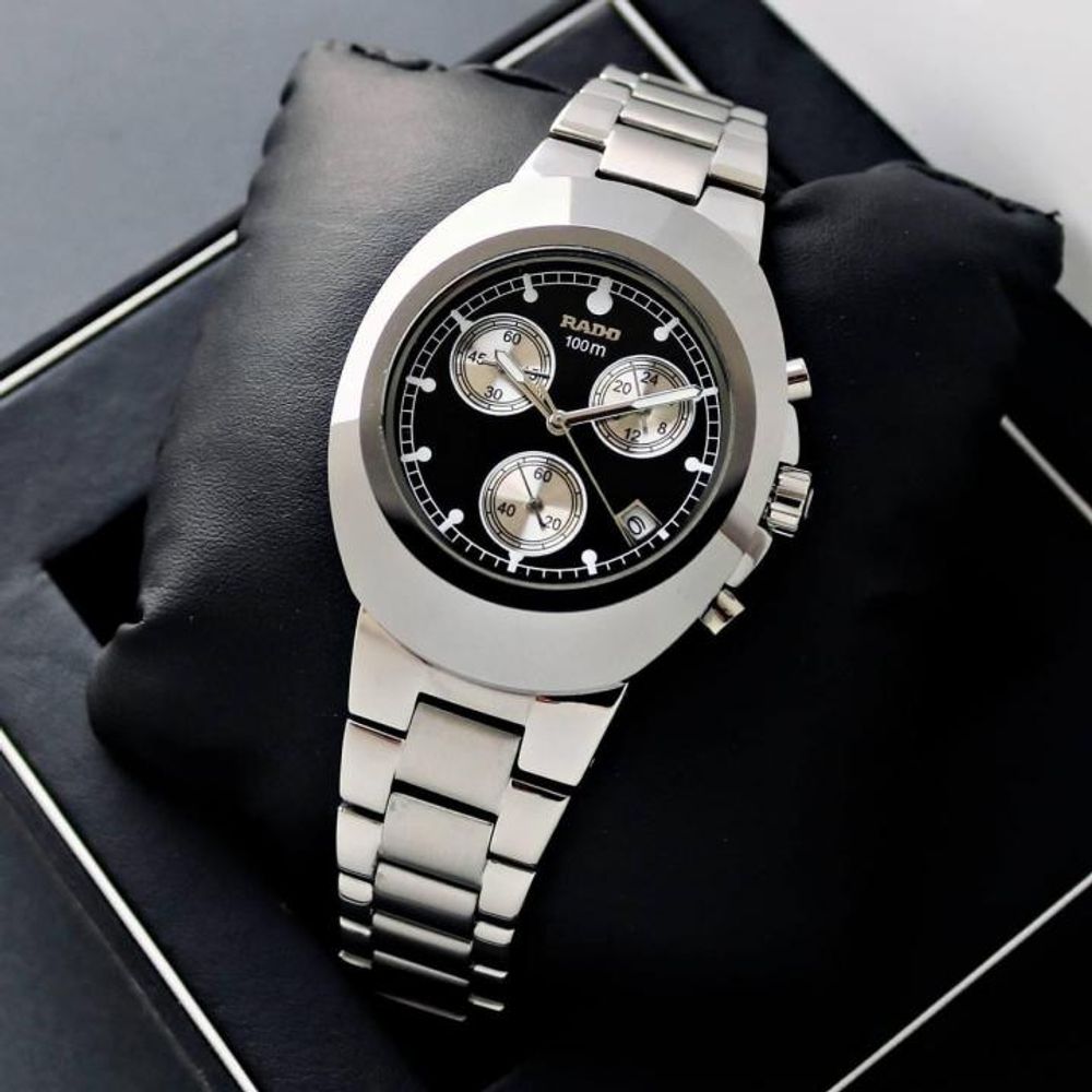 Radd_o 100M Chronograph AAA QUALITY silver Black
