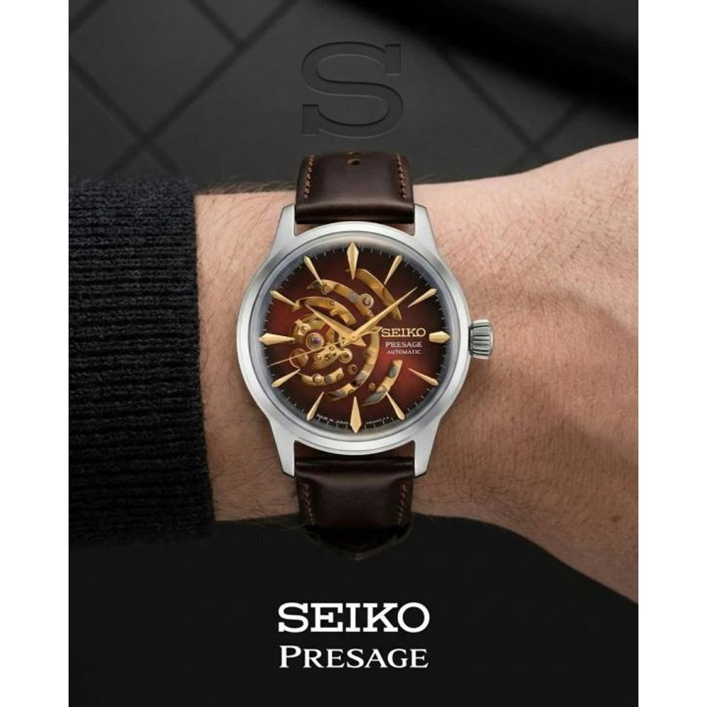 Seikko  Presage Red Brick Cocktail Time Limited Edition