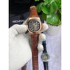 PATEK PHILIPE AUTOMATIC LEATHER BELT BROWN COPPER BLACK AT288