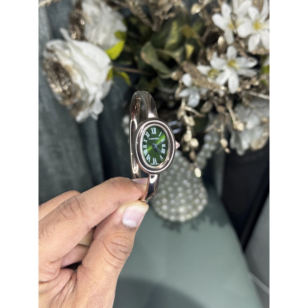 Cartie r Bangle Copper Green Premium Watch