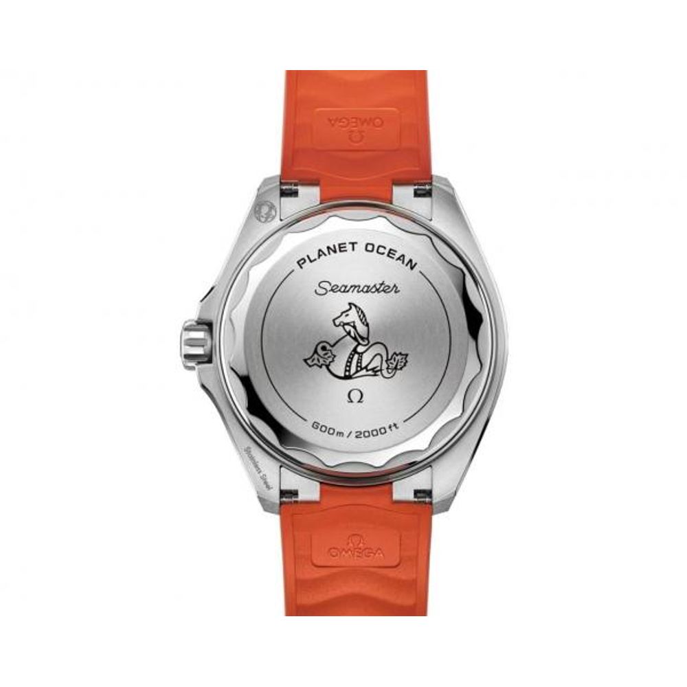 Omegg_a Seamaster Planet Ocean 600M Co-Axial Master Chronometer full Orange