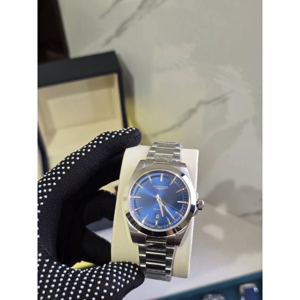 LONGINEZ CONQUEST QUARTZ ANALOG WATCH HVY 10