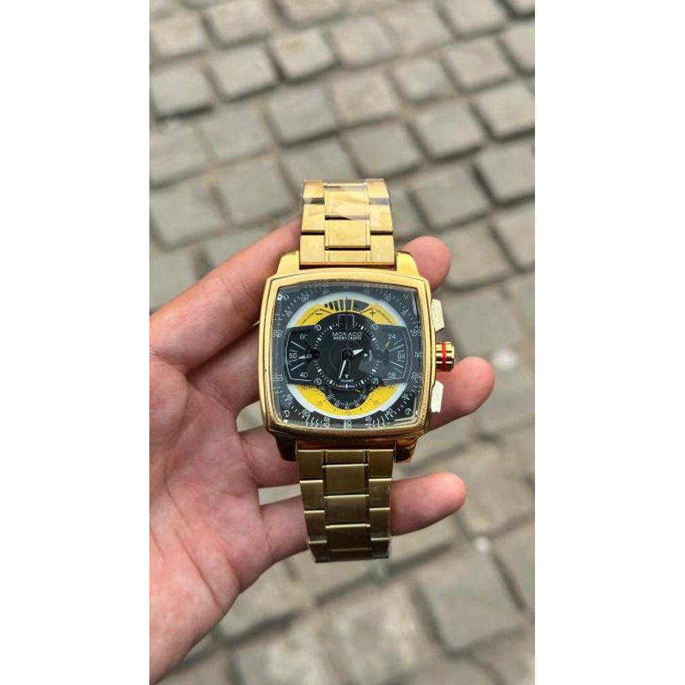 tag huer  Monaco  Mikrograph quartz movement (steel mettal)