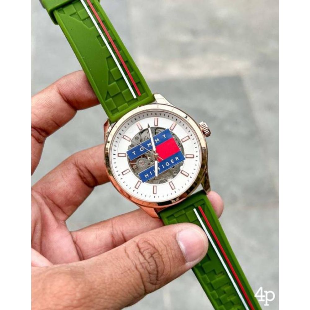 Tomm Hilfiger Skeleton Automatic WC 108