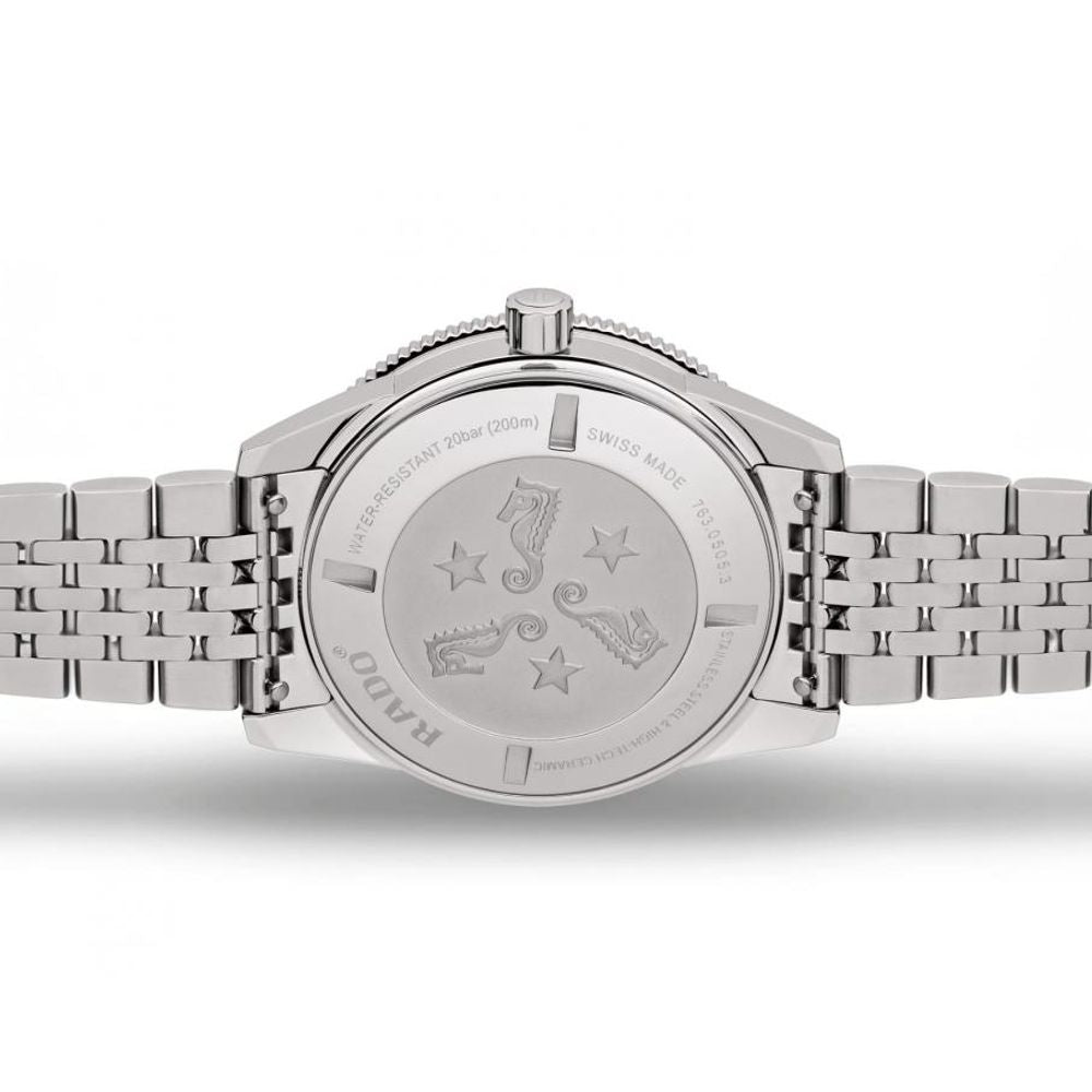 Raddo Captain Cook Automatic watch silver Black