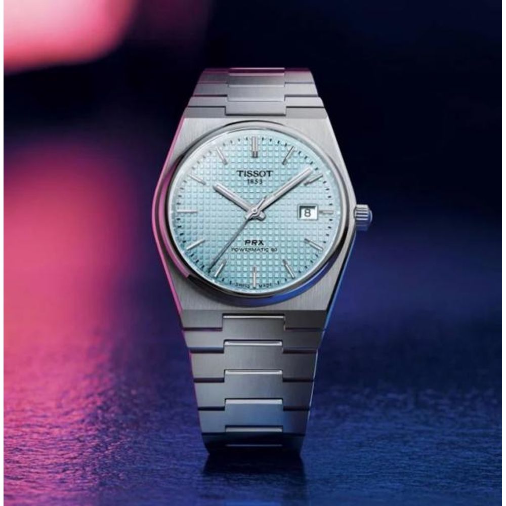 Tisot PRX Silver Tiffany Dial Premium FST AT469