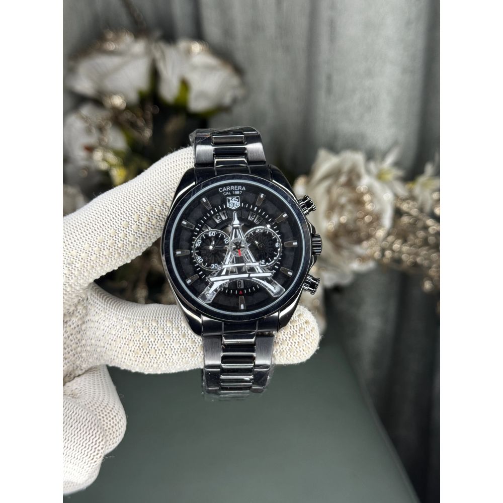 Carrer a Tag Heuer Metal All Black Eiffel Premium Watch