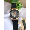 HUBLOT CLASSIC FUSION GOLD BLACK LEATHER BELT AT156