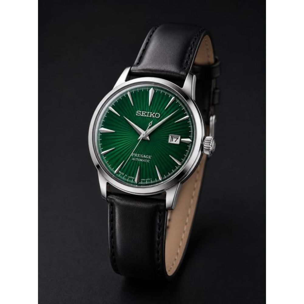 SEIK O PRESAGE LEATHER QUARTZ 931