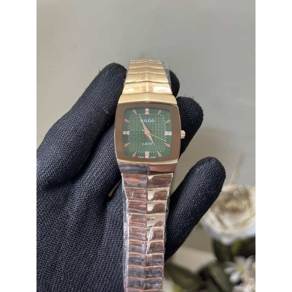 RAD O jubile Copper Green Premium Quartz Watch
