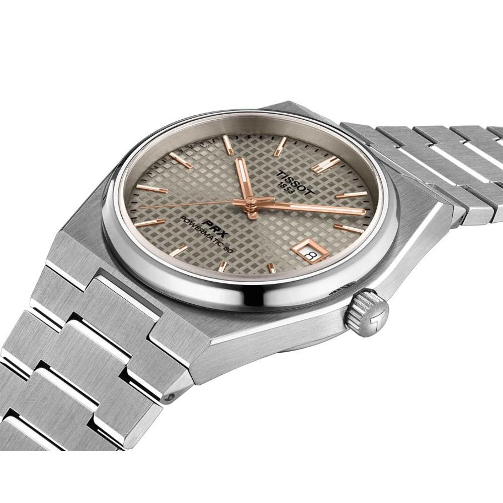 Tisot 1853 Prx Automatic Top Quality silver gray