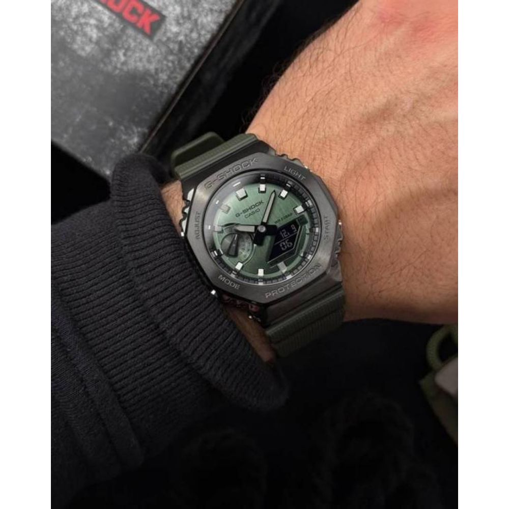 Casio g shock gm2100 full green