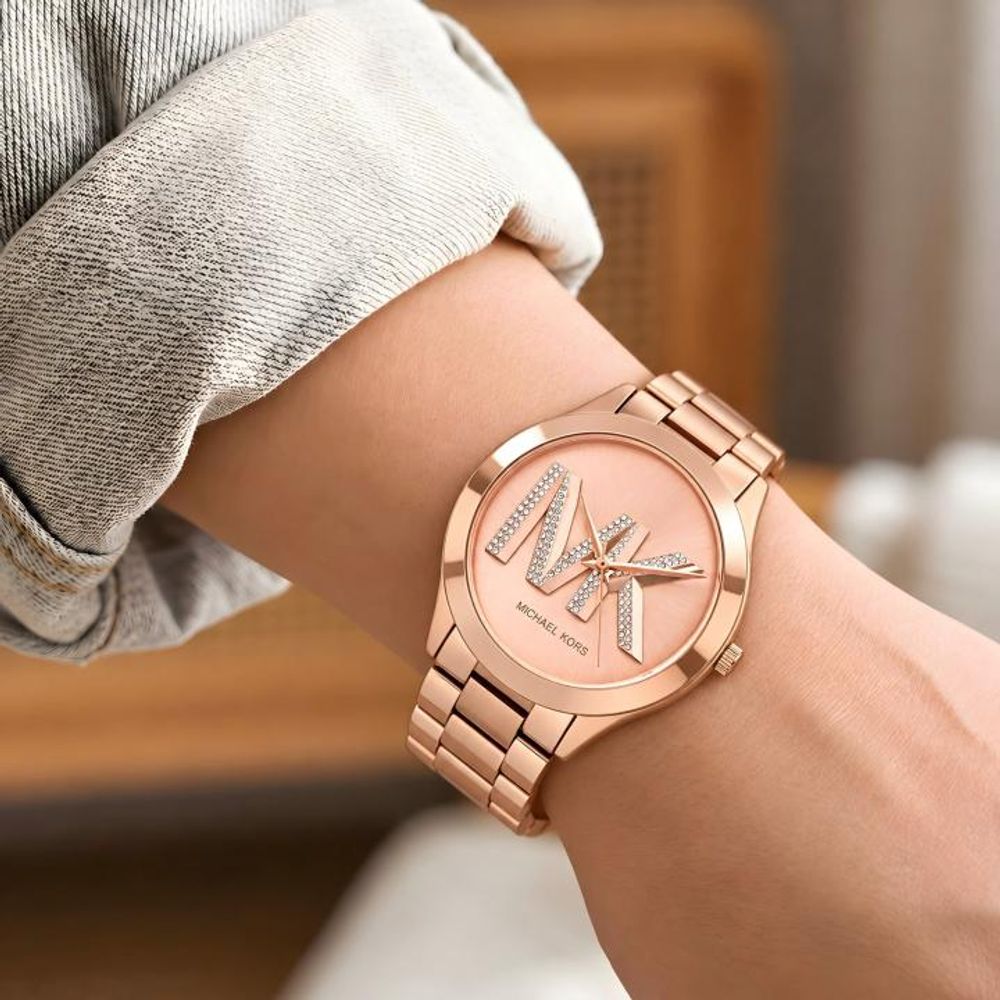 Micheal Kors Slim Runway WomenSwach pink