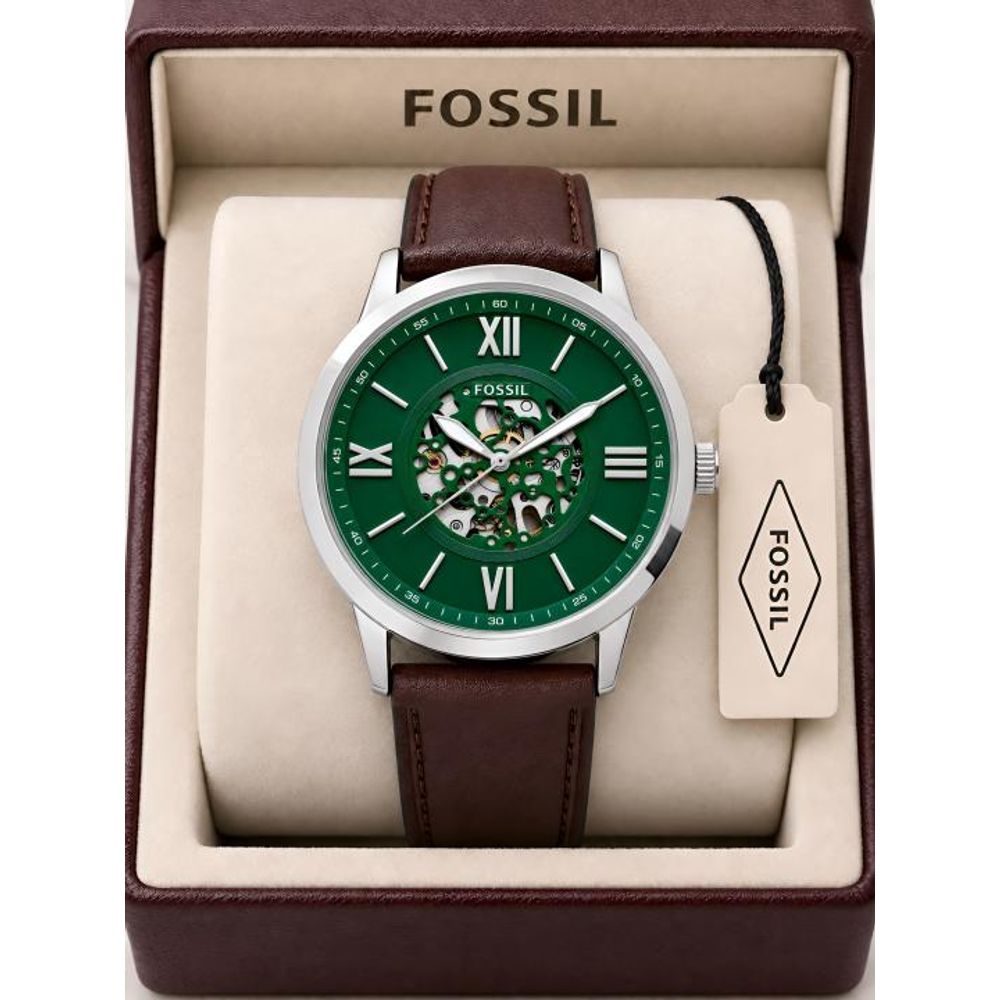 Fossii_l Townsmen ME3265 Green Automatic