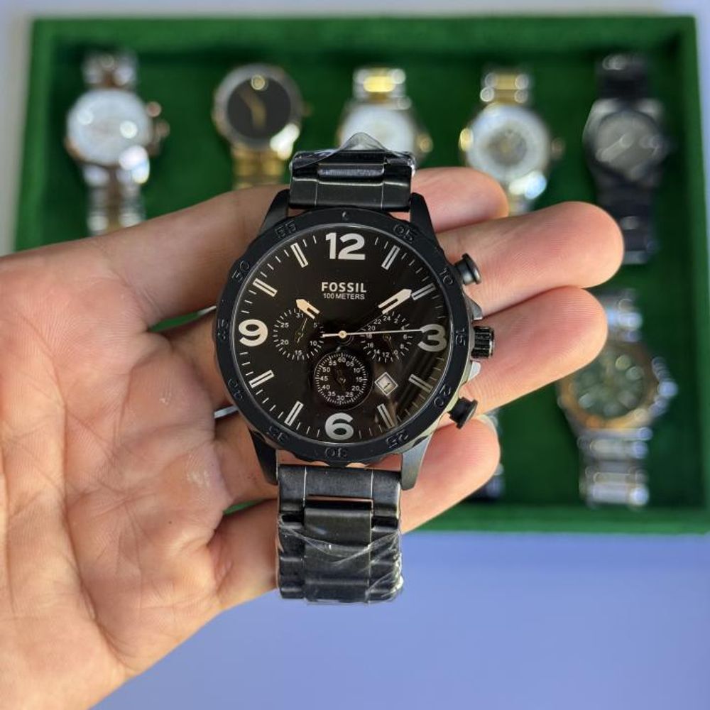 Fossiil 100 Meters JR1356 Nate Chronograph