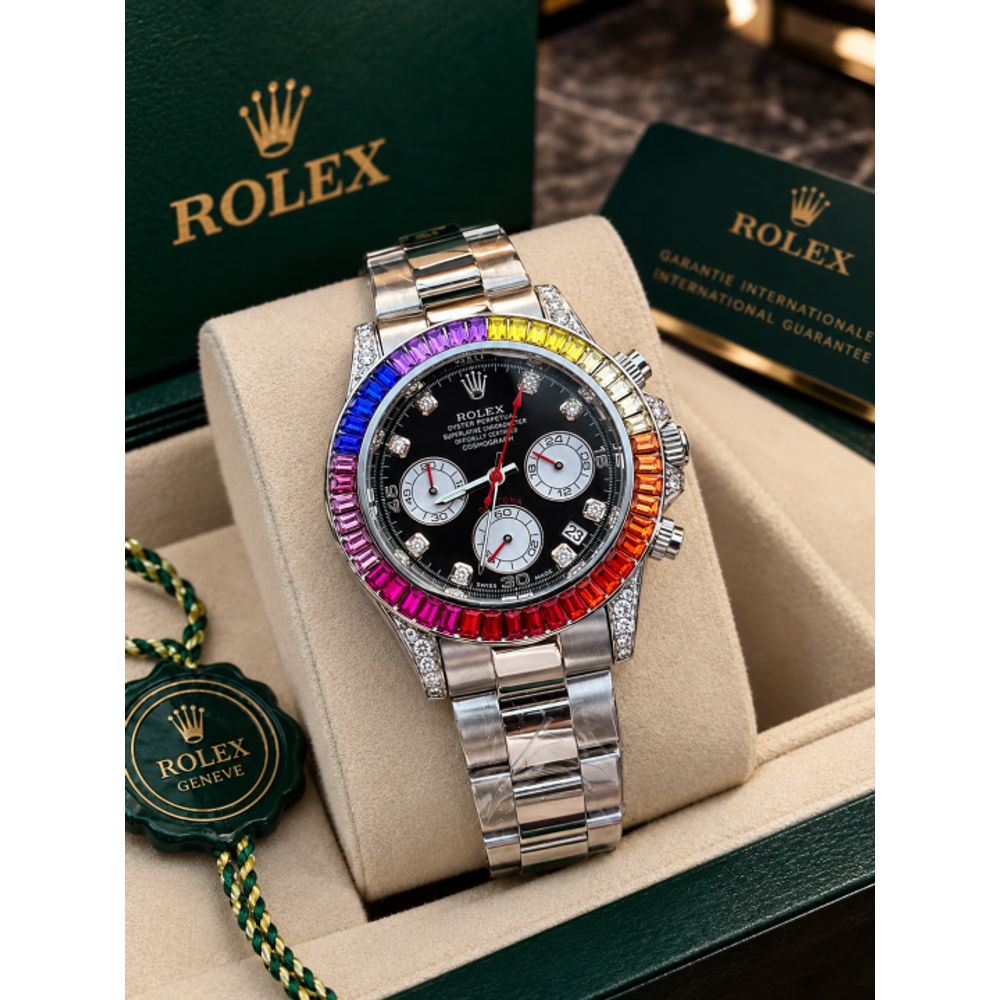 Rollex Daytona rainbow edition