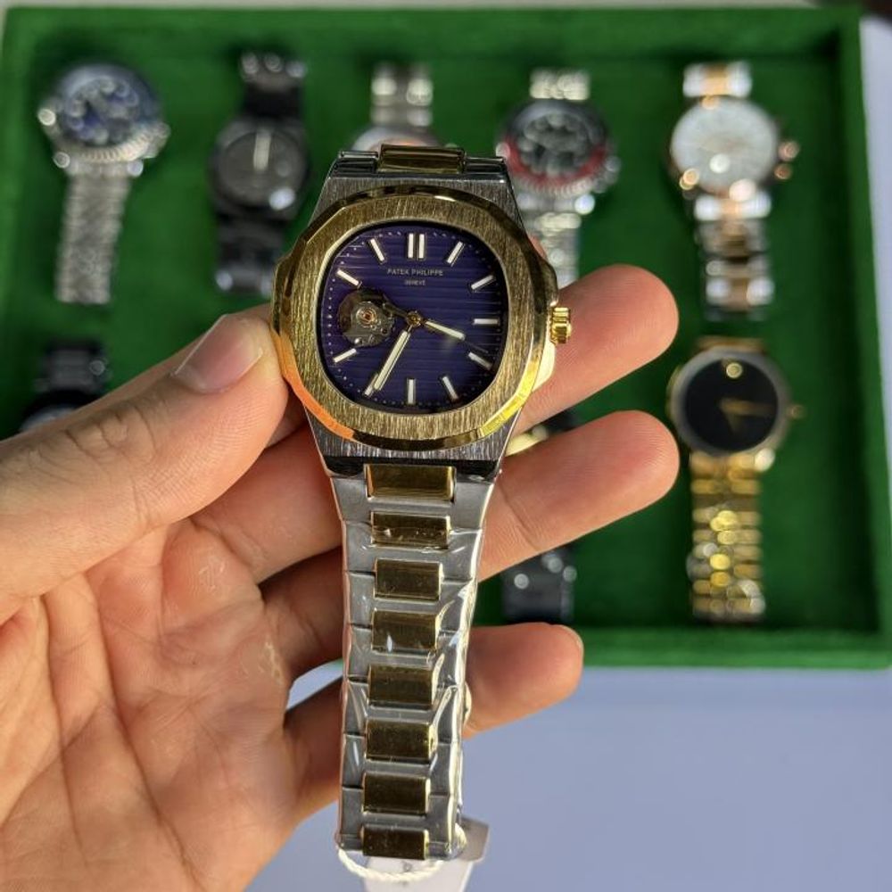 Patek Philipe Automatic Skeleton Dial watch ( Open back )
