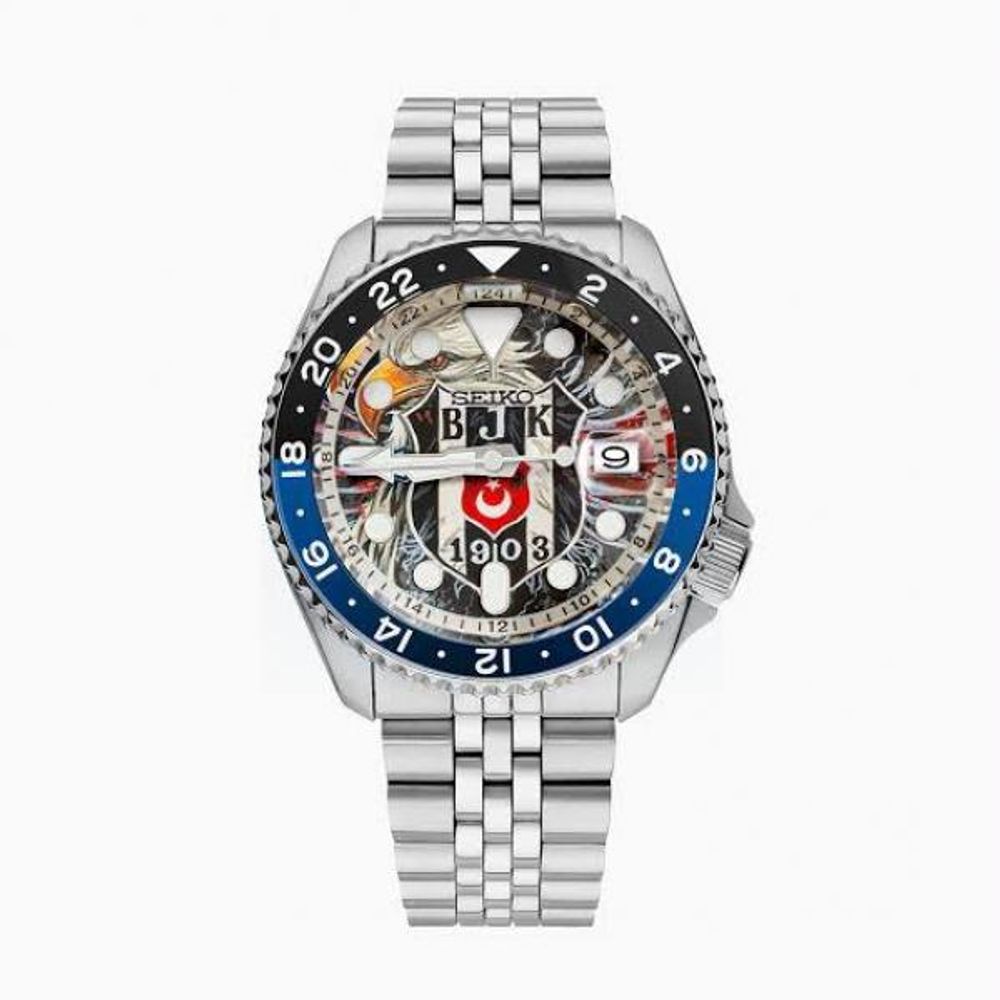 Seiko 5 Sports GMT The Red Devils Concept Bespoke Timepiece