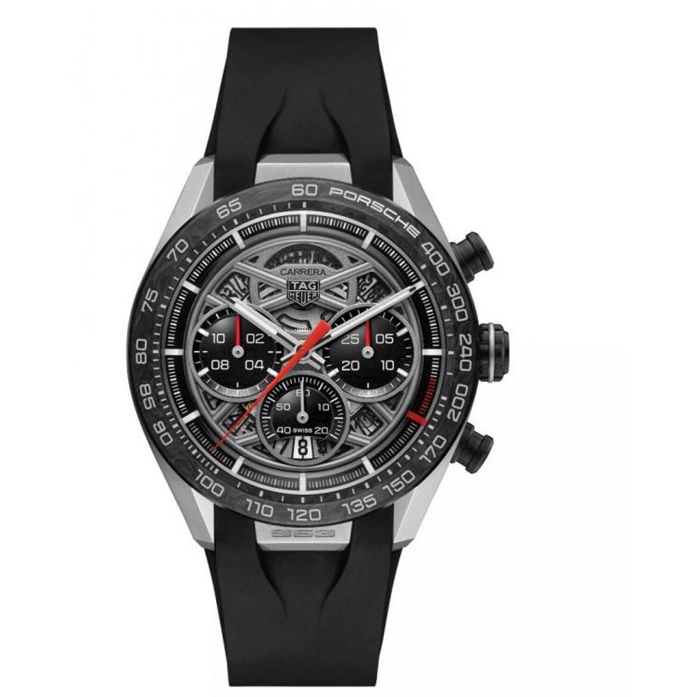 Tag huer carrera extrim sports black silver 137