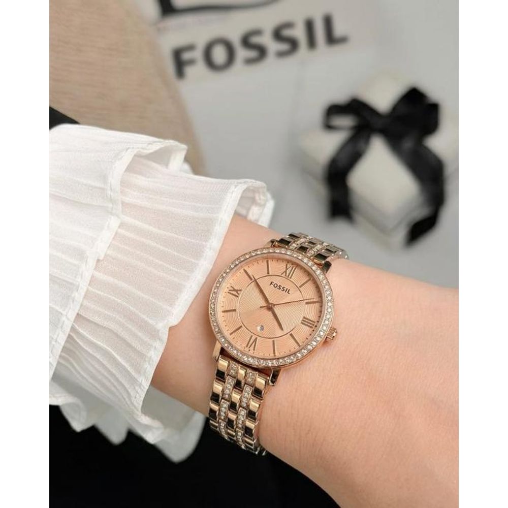 Fossii_l Jacqueline Rose Gold Pink
