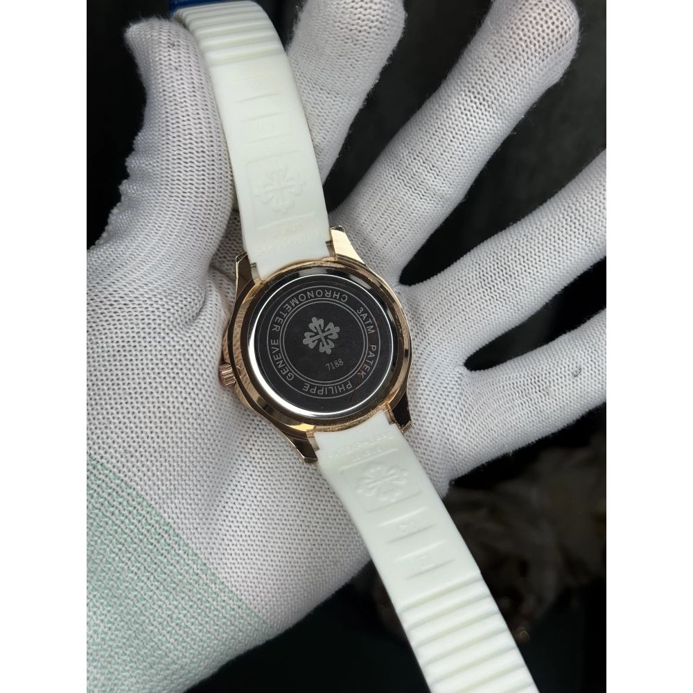 Patek Aquanaut Copper White Diamond Premium Watch